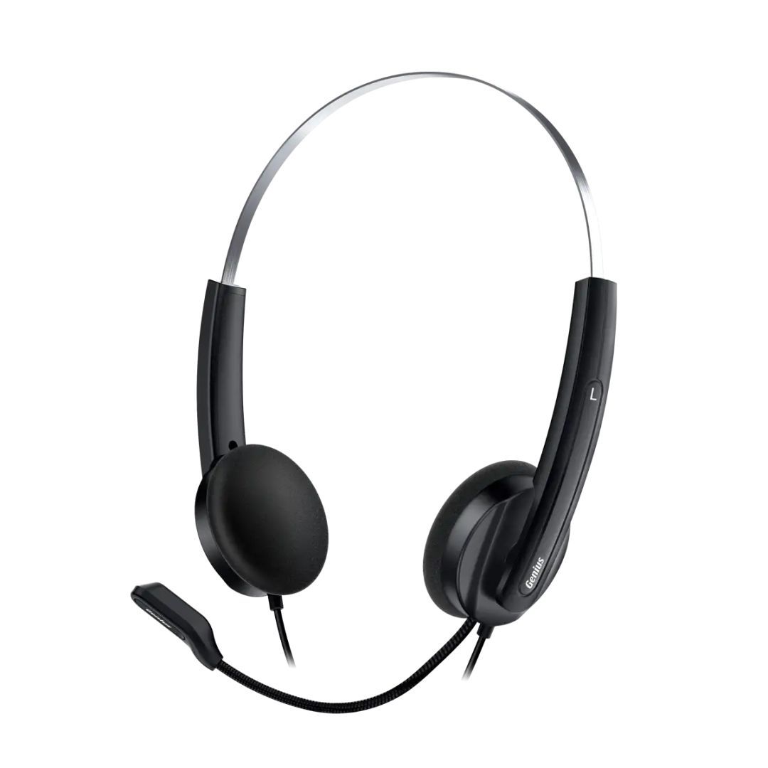 Genius HS-220U AI Headset Black