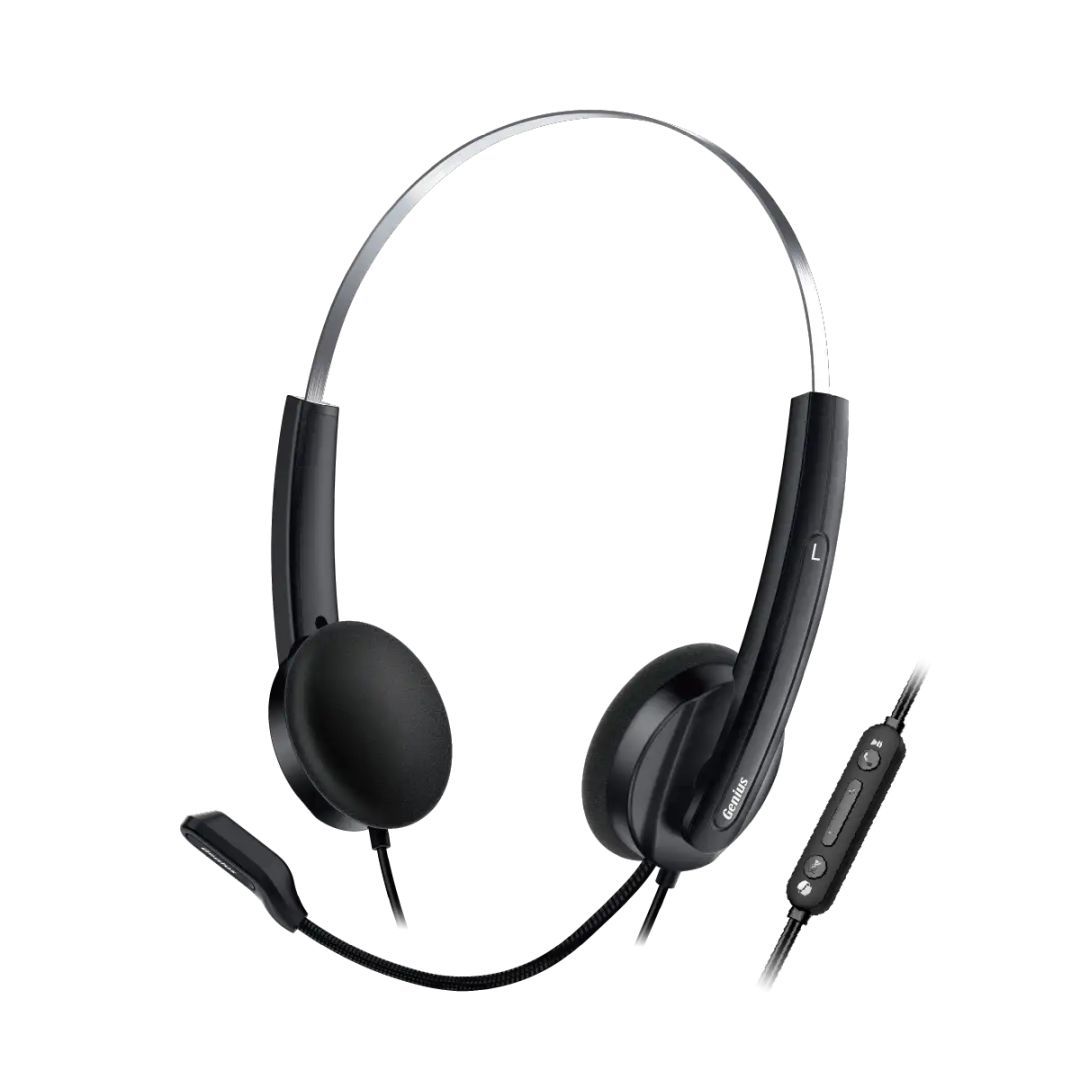 Genius HS-220U AI Headset Black