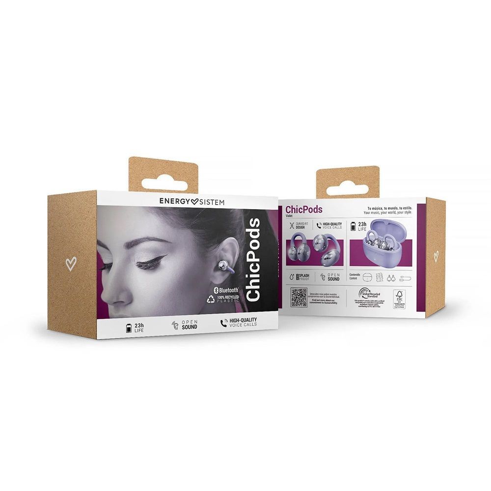 Energy Sistem ChicPods TWS Bluetooth Headset Violet Energy Sistem ChicPods TWS Bluetooth Headset Violet