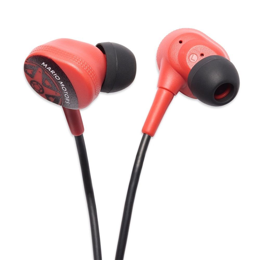 PowerA Wired Earbuds for Nintendo Switch Mario Kart Motors