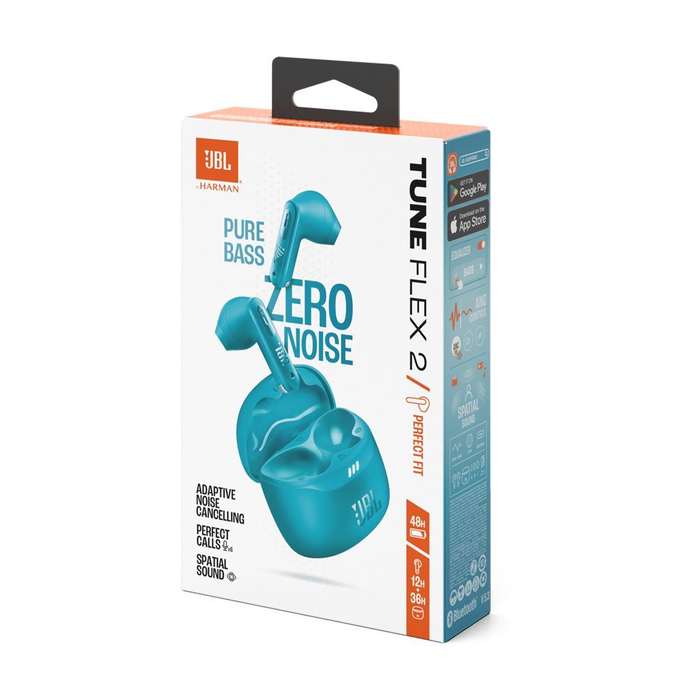 JBL Tune Flex 2 Bluetooth Headset Turquise JBL Tune Flex 2 Bluetooth Headset Turquise