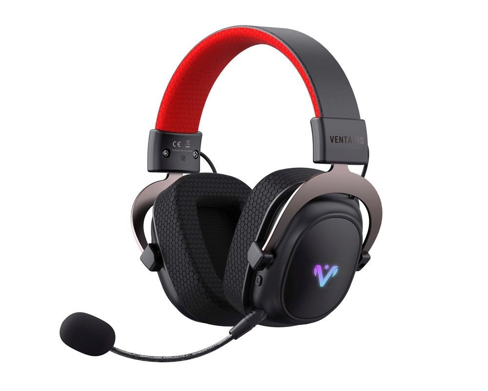 Ventaris Sonorus Wireless Bluetooth Gaming Headset Black/Red Ventaris Sonorus Wireless Bluetooth Gaming Headset Black/Red