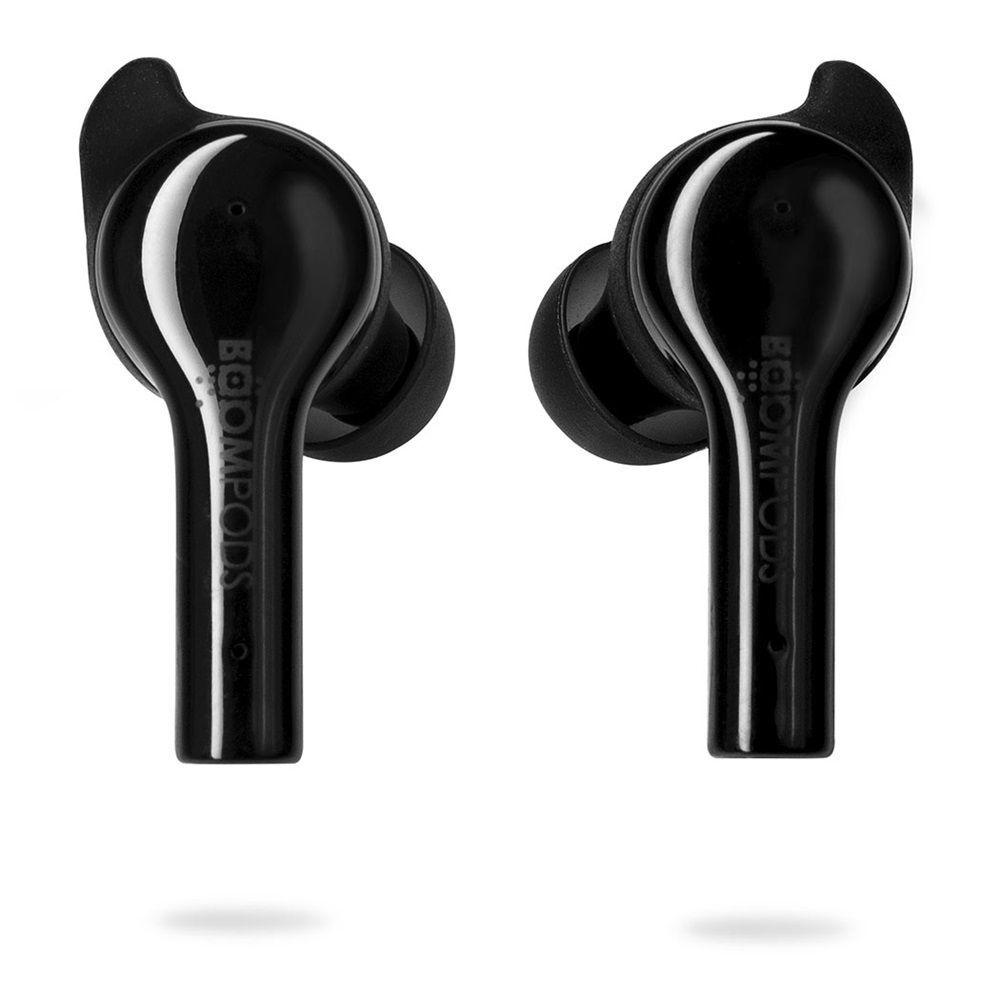 Boompods Bassline Go Bluetooth Headset Black Boompods Bassline Go Bluetooth Headset Black