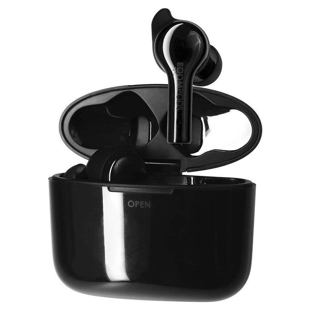 Boompods Bassline Go Bluetooth Headset Black Boompods Bassline Go Bluetooth Headset Black