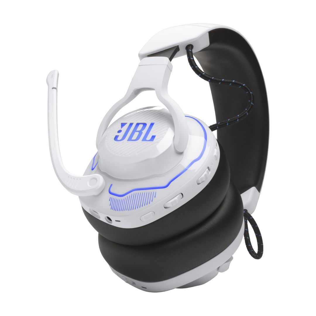 JBL Quantum 910P Console Bluetooth Gamer Headset White/Blue JBL Quantum 910P Console Bluetooth Gamer Headset White/Blue