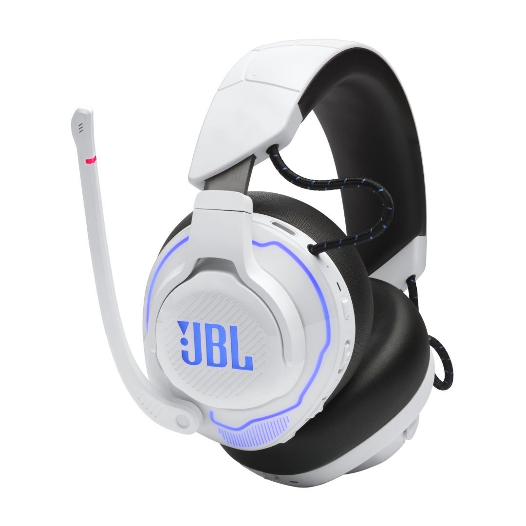 JBL Quantum 910P Console Bluetooth Gamer Headset White/Blue JBL Quantum 910P Console Bluetooth Gamer Headset White/Blue