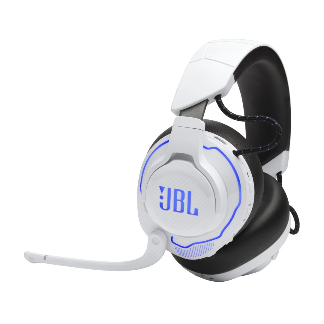 JBL Quantum 910P Console Bluetooth Gamer Headset White/Blue JBL Quantum 910P Console Bluetooth Gamer Headset White/Blue