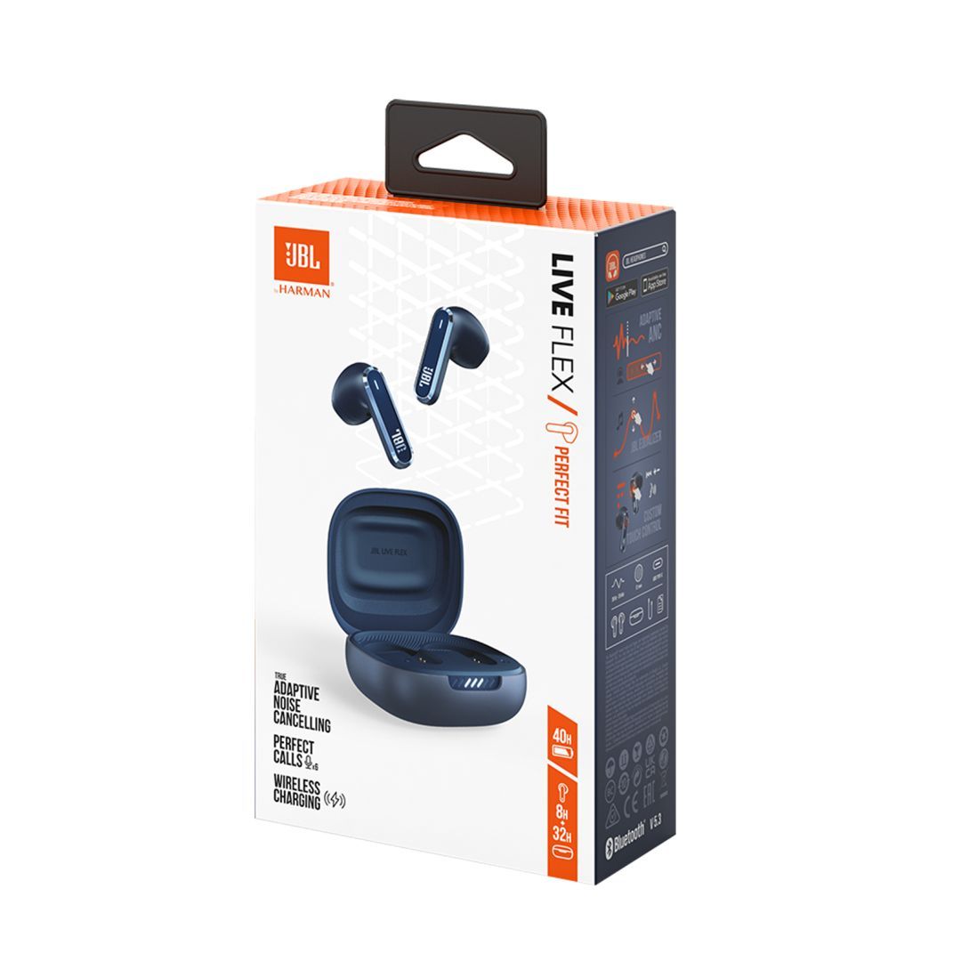 JBL Live Flex 3 Bluetooth Headset Blue JBL Live Flex 3 Bluetooth Headset Blue