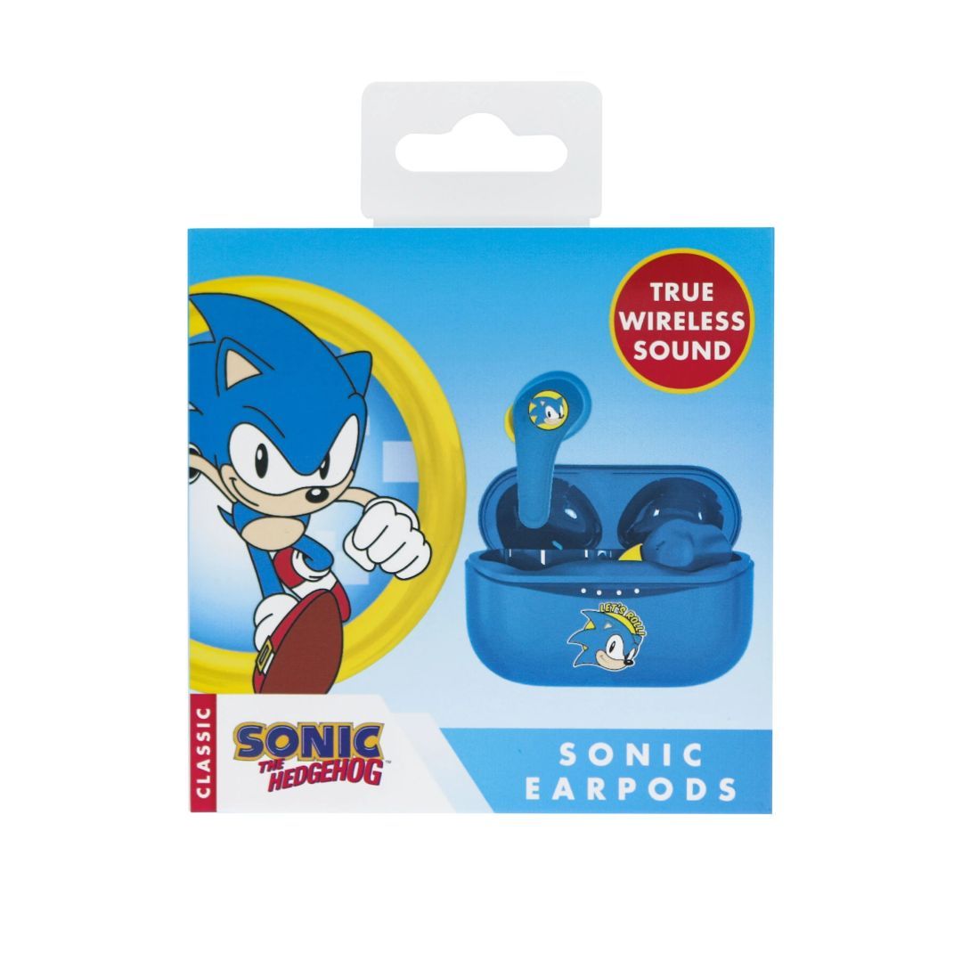 OTL Technologies SEGA Classic Sonic the Hedgehog TWS Bluetooth Headset Blue OTL Technologies SEGA Classic Sonic the Hedgehog TWS Bluetooth Headset Blue