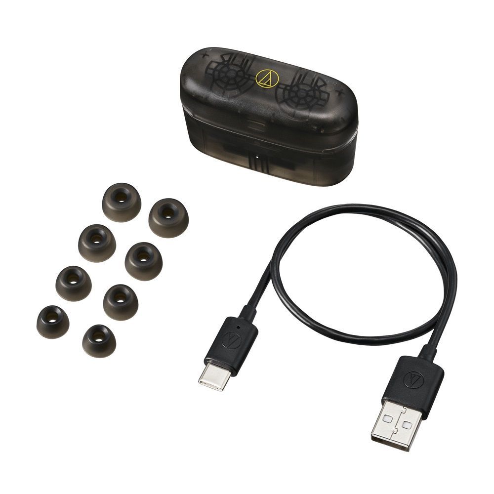 Audio-technica ATH-CKS30TW+ Bluetooth Headset Translucent Black Audio-technica ATH-CKS30TW+ Bluetooth Headset Translucent Black