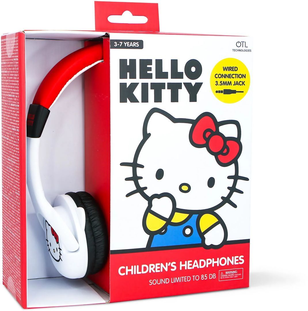OTL Technologies Hello Kitty 3D Headset for Kids White OTL Technologies Hello Kitty 3D Headset for Kids White