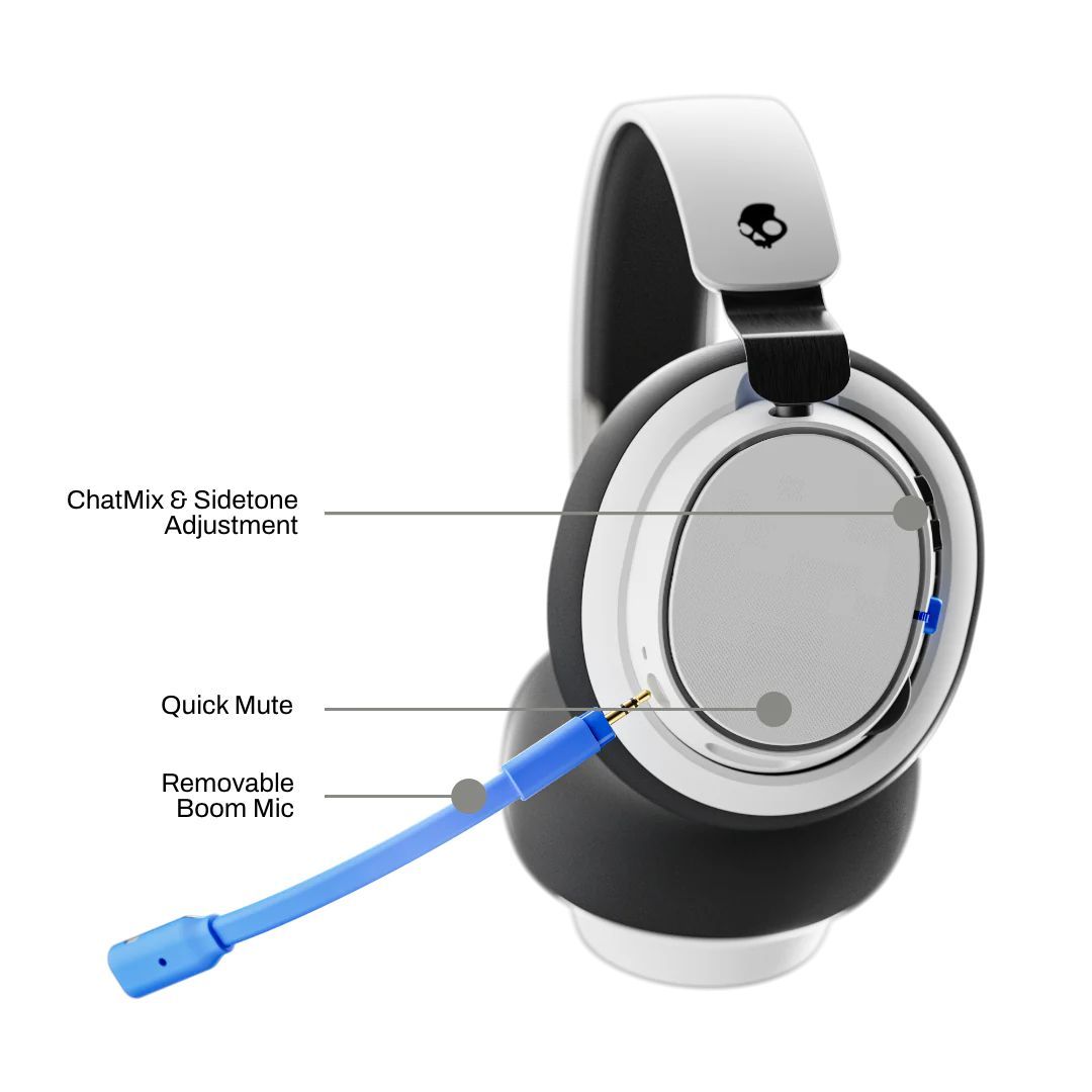 Skullcandy SLYR PRO Wireless Bluetooth Headset PlayStation Skullcandy SLYR PRO Wireless Bluetooth Headset PlayStation