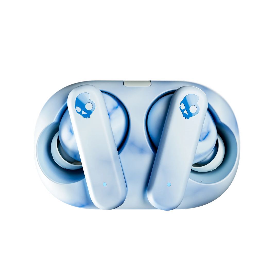 Skullcandy EcoBuds True Wireless Bluetooth Headset Glacier Skullcandy EcoBuds True Wireless Bluetooth Headset Glacier