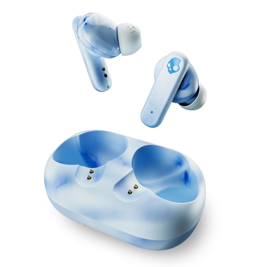 Skullcandy EcoBuds True Wireless Bluetooth Headset Glacier Skullcandy EcoBuds True Wireless Bluetooth Headset Glacier