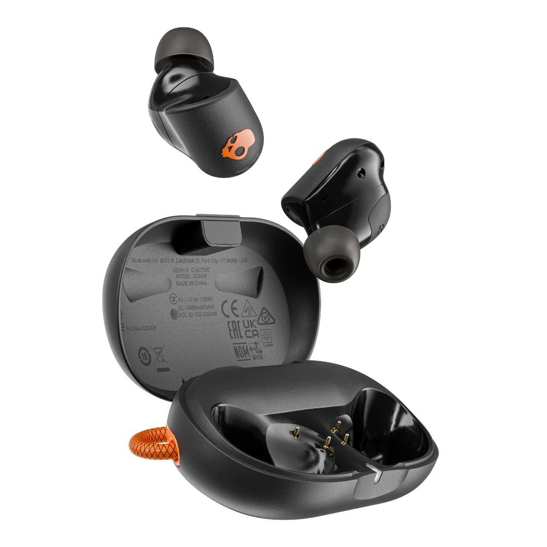 Skullcandy Sesh ANC Active True Wireless Bluetooth Headset Black/Orange Skullcandy Sesh ANC Active True Wireless Bluetooth Headset Black/Orange