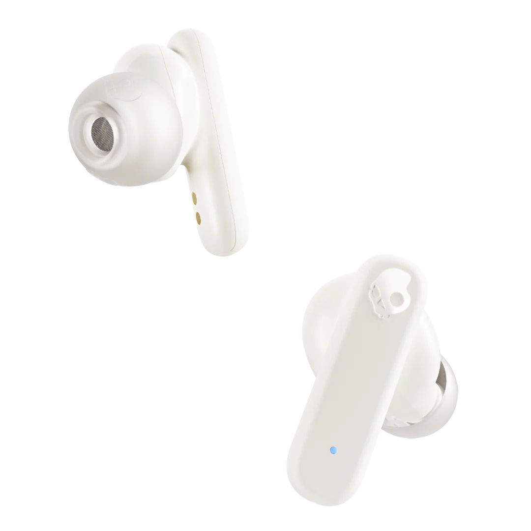 Skullcandy Smokin Buds True Wireless Bluetooth Headset Bone Skullcandy Smokin Buds True Wireless Bluetooth Headset Bone