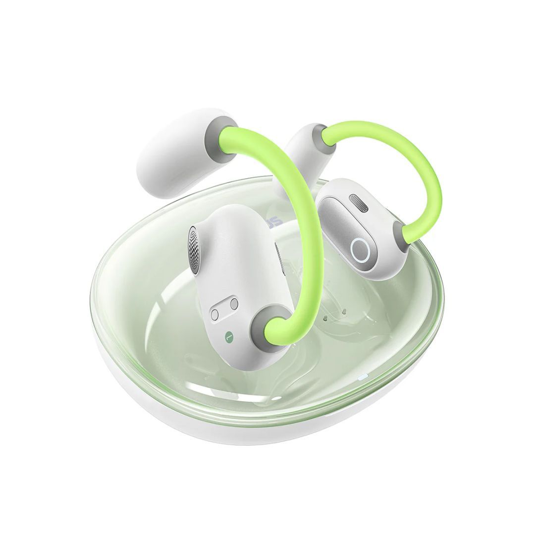 Baseus Eli Sport 1 Open-Ear Bluetooth Headset Green Baseus Eli Sport 1 Open-Ear Bluetooth Headset Green