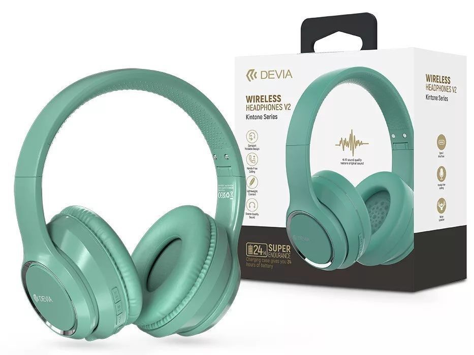 Devia ST383557 Bluetooth Headset Green Devia ST383557 Bluetooth Headset Green