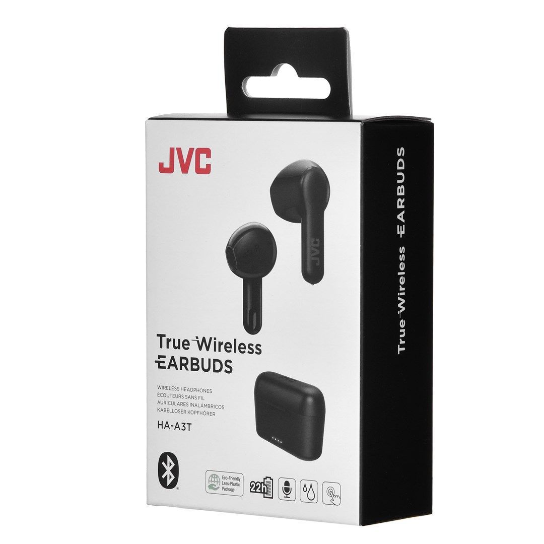 JVC HA-A3T True Wireless Headset Black JVC HA-A3T True Wireless Headset Black