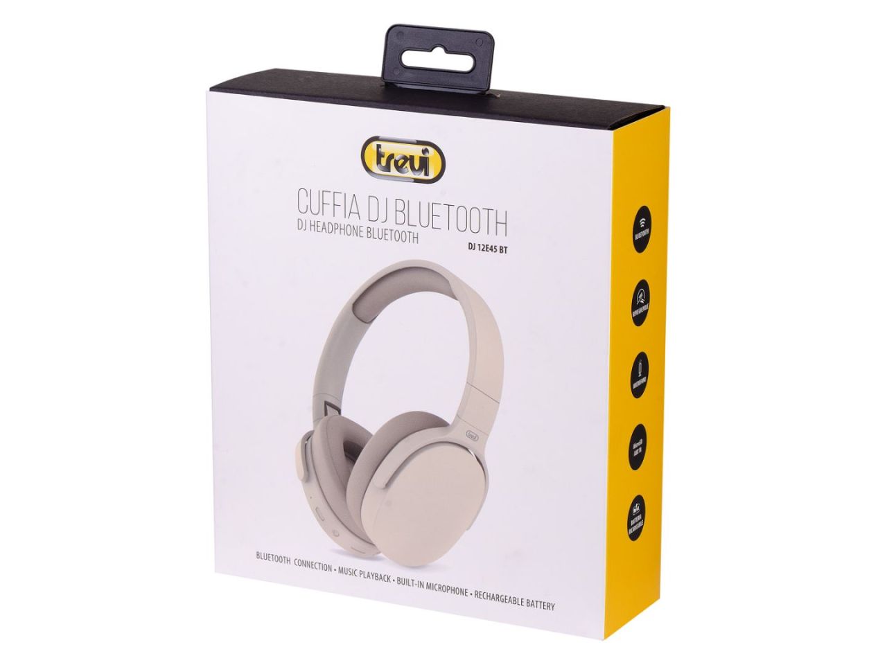 Trevi DJ12E45 BT Bluetooth Headset Cream Trevi DJ12E45 BT Bluetooth Headset Cream