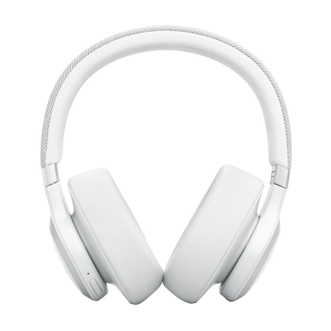 JBL Live 770NC Bluetooth Over-Ear Noise-Cancelling Headset White JBL Live 770NC Bluetooth Over-Ear Noise-Cancelling Headset White