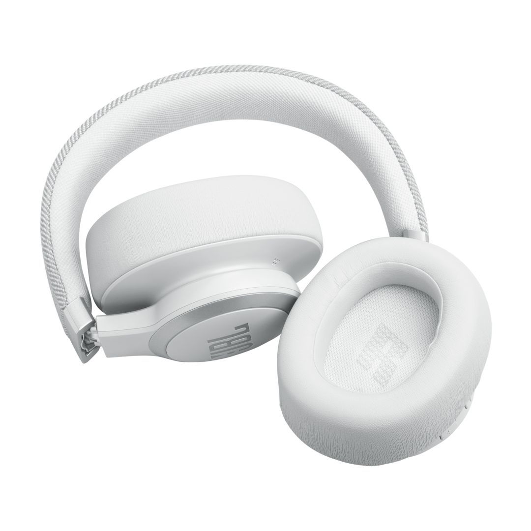 JBL Live 770NC Bluetooth Over-Ear Noise-Cancelling Headset White JBL Live 770NC Bluetooth Over-Ear Noise-Cancelling Headset White