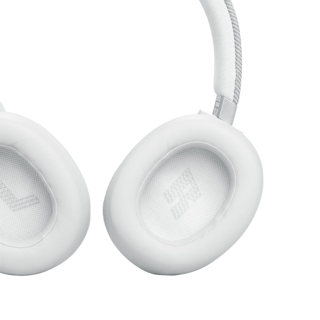 JBL Live 770NC Bluetooth Over-Ear Noise-Cancelling Headset White JBL Live 770NC Bluetooth Over-Ear Noise-Cancelling Headset White