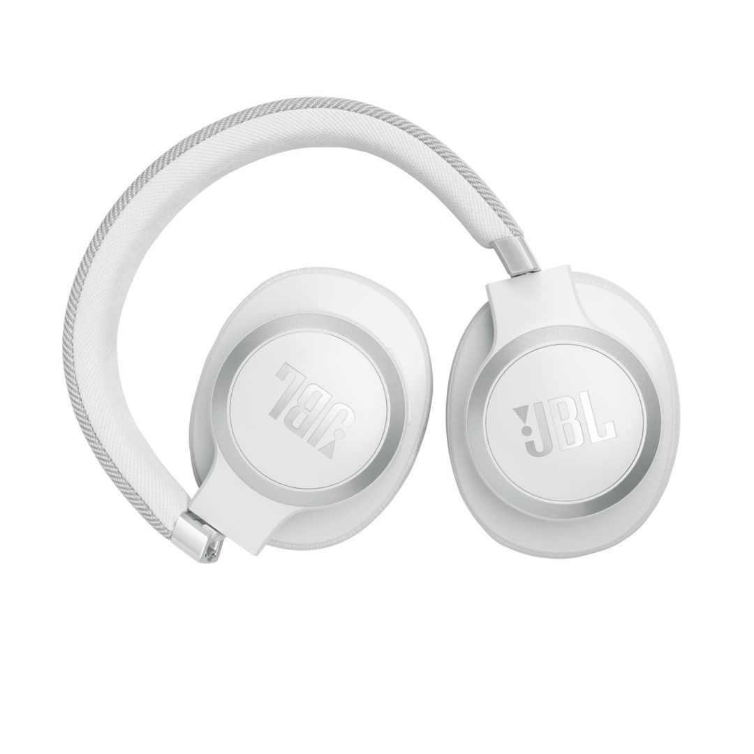 JBL Live 770NC Bluetooth Over-Ear Noise-Cancelling Headset White JBL Live 770NC Bluetooth Over-Ear Noise-Cancelling Headset White