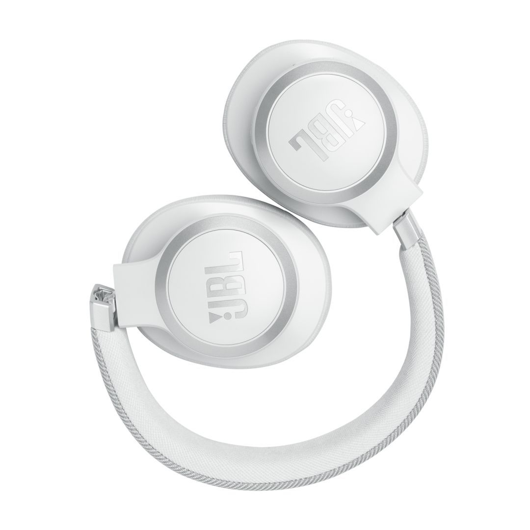 JBL Live 770NC Bluetooth Over-Ear Noise-Cancelling Headset White JBL Live 770NC Bluetooth Over-Ear Noise-Cancelling Headset White
