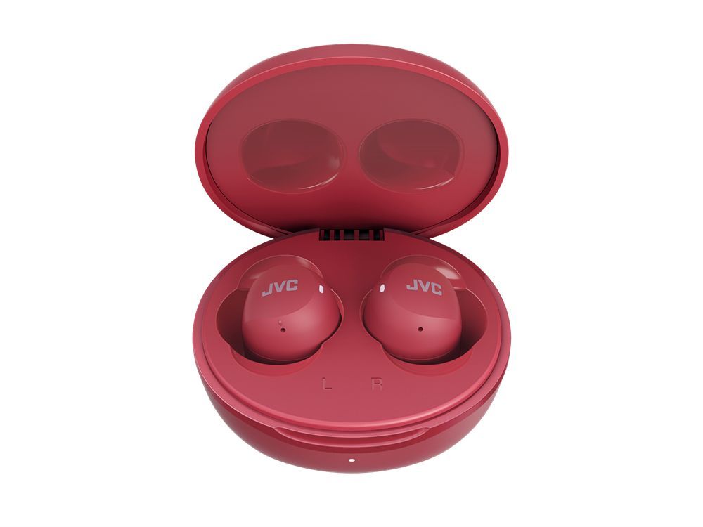 JVC HA-A6TR True Wireless Bluetooth Headset Red JVC HA-A6TR True Wireless Bluetooth Headset Red