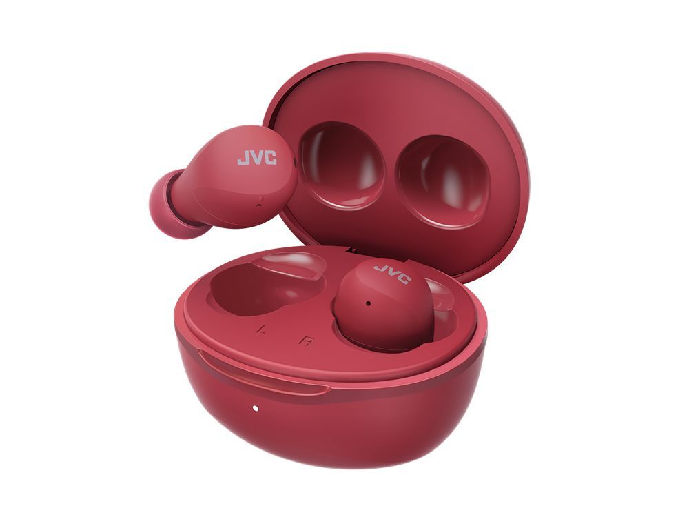 JVC HA-A6TR True Wireless Bluetooth Headset Red JVC HA-A6TR True Wireless Bluetooth Headset Red
