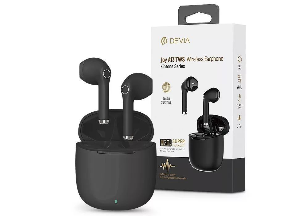 Devia ST361999 Joy A13 TWS Bluetooth Headset Black Devia ST361999 Joy A13 TWS Bluetooth Headset Black