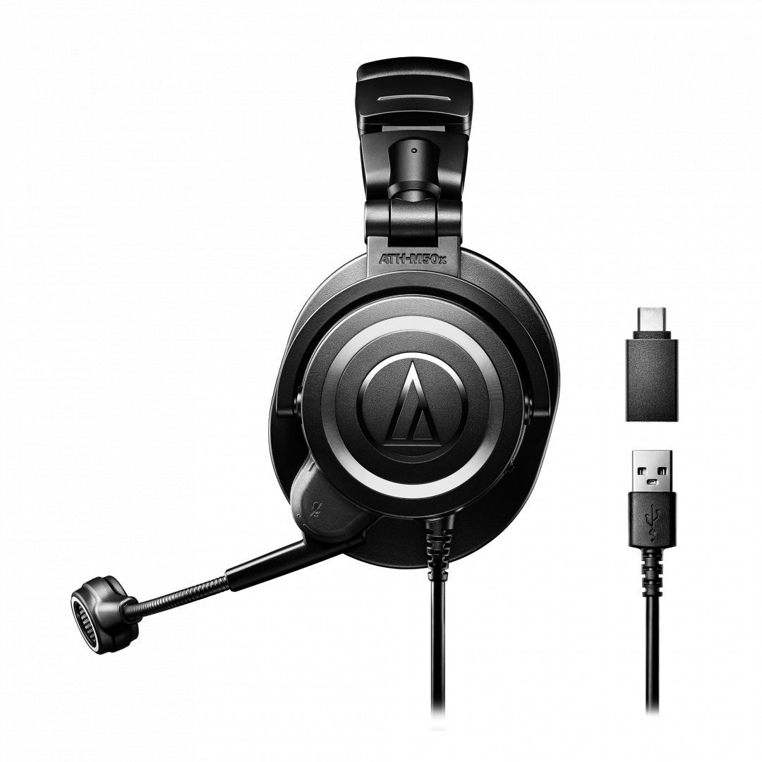 Audio-technica ATH-M50XSTS-USB Streaming Headset Black Audio-technica ATH-M50XSTS-USB Streaming Headset Black