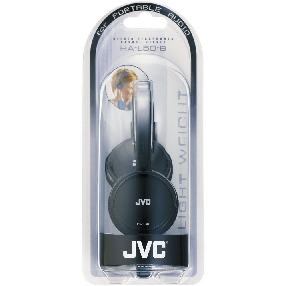 JVC HA-L50B Headphones Black JVC HA-L50B Headphones Black
