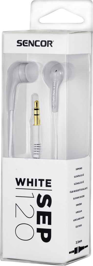 Sencor SEP 120 Earphones White Sencor SEP 120 Earphones White