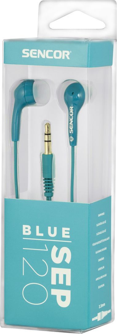 Sencor SEP 120 Earphones Blue Sencor SEP 120 Earphones Blue