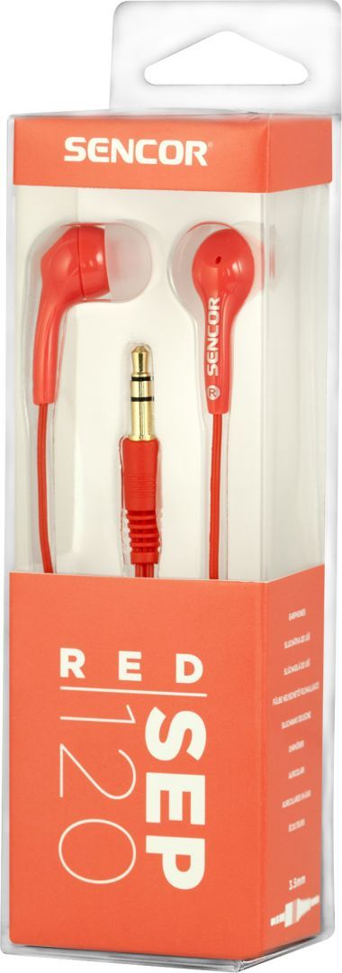 Sencor SEP 120 Earphones Red Sencor SEP 120 Earphones Red