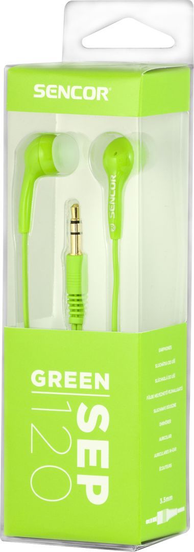 Sencor SEP 120 Earphones Green Sencor SEP 120 Earphones Green