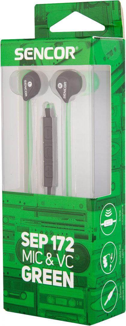 Sencor SEP 172 Headset Green Sencor SEP 172 Headset Green