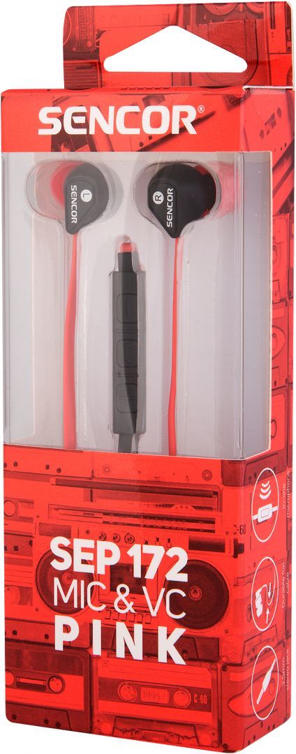 Sencor SEP 172 Headset Pink Sencor SEP 172 Headset Pink