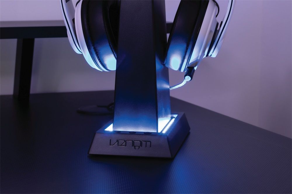 Venom VS3059 LED Headset Stand Black Venom VS3059 LED Headset Stand Black