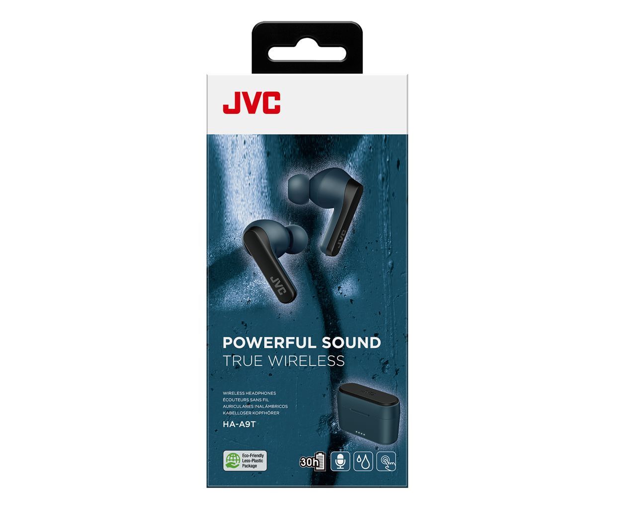 JVC HA-A9TA TWS Bluetooth Headset Blue JVC HA-A9TA TWS Bluetooth Headset Blue