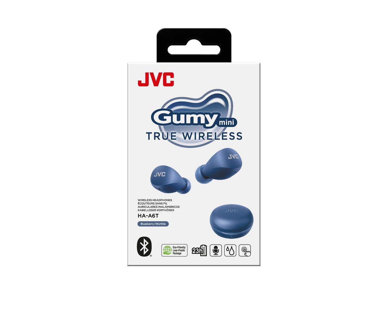 JVC HA-A6TA TWS Bluetooth Headset Blue JVC HA-A6TA TWS Bluetooth Headset Blue