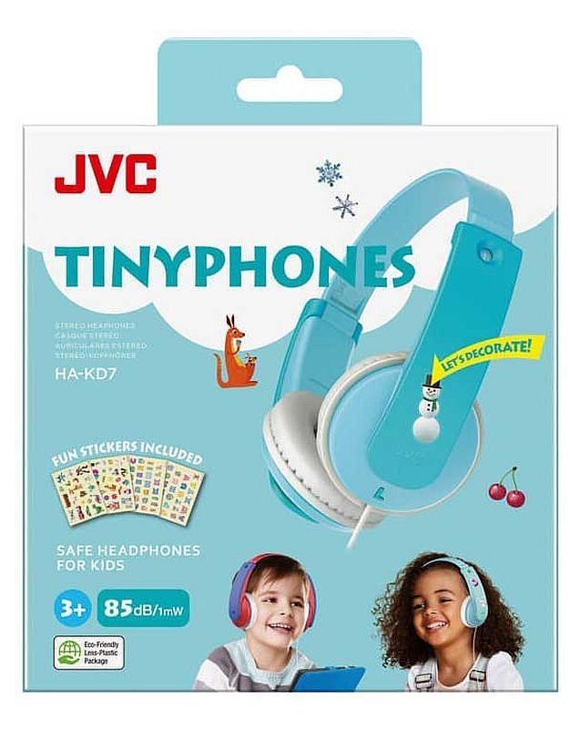 JVC HA-KD7-Z Tinyphones Turqouise JVC HA-KD7-Z Tinyphones Turqouise