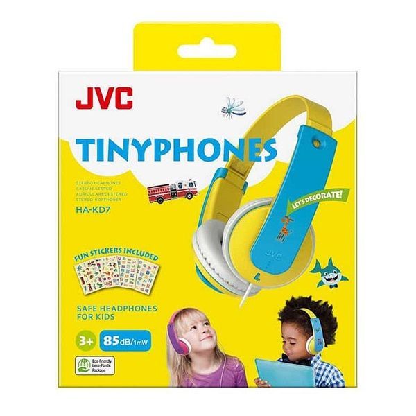 JVC HA-KD7-Y Tinyphones Yellow JVC HA-KD7-Y Tinyphones Yellow