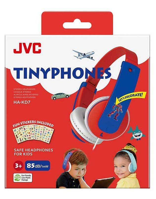 JVC HA-KD7-R Tinyphones Red JVC HA-KD7-R Tinyphones Red