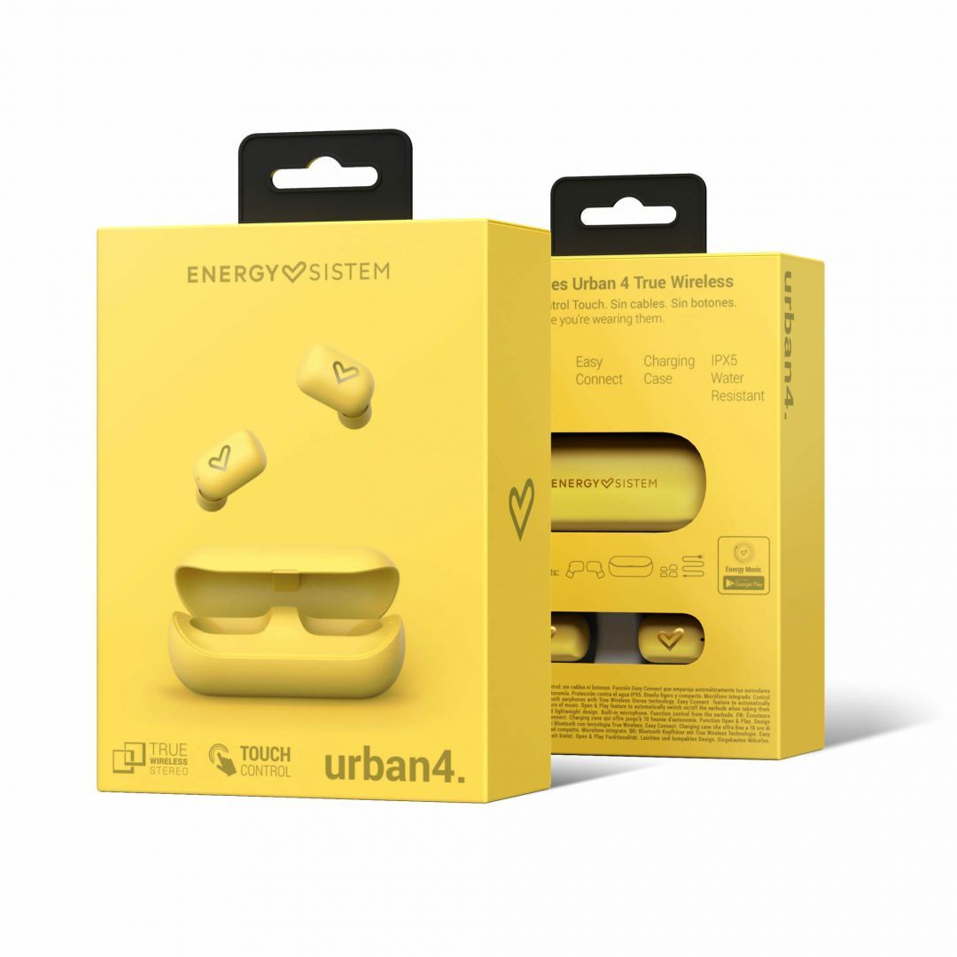 Energy Sistem Earphones Urban 4 True Wireless Vanilla Energy Sistem Earphones Urban 4 True Wireless Vanilla