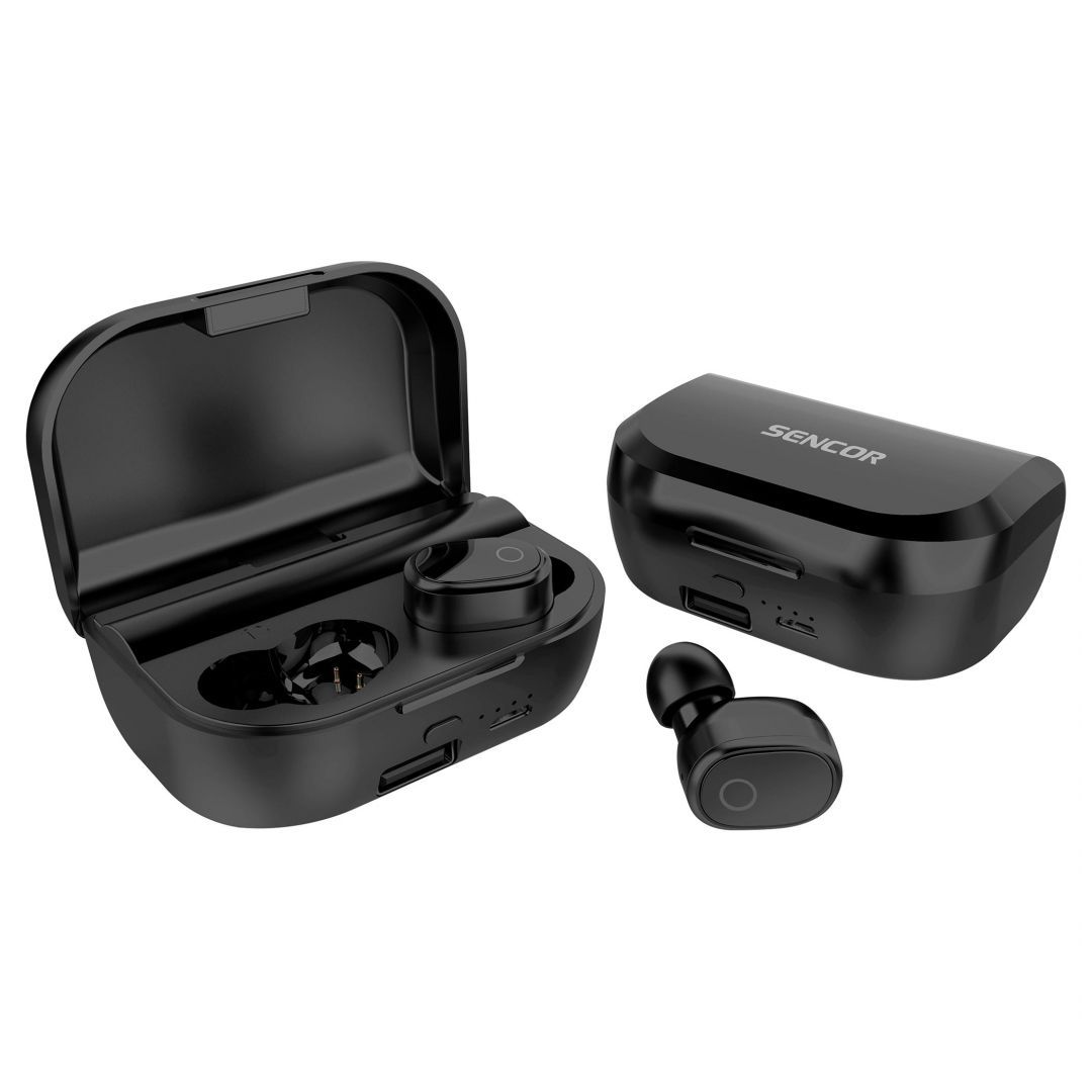 Sencor SEP 520BT BK TWS Bluetooth Headset Black Sencor SEP 520BT BK TWS Bluetooth Headset Black