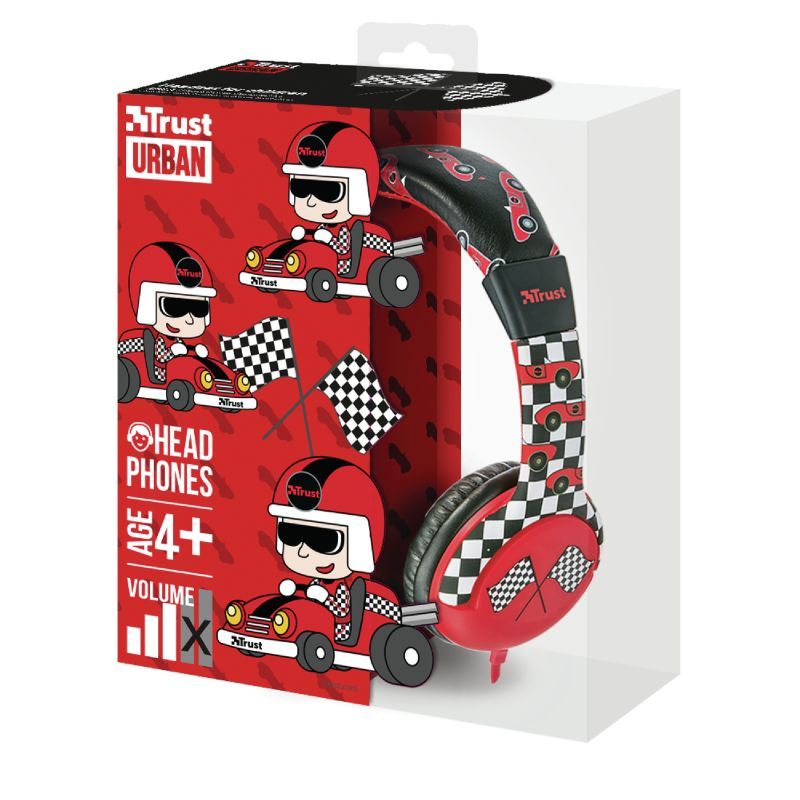 Trust Spila Kids Headphones Car Red Trust Spila Kids Headphones Car Red