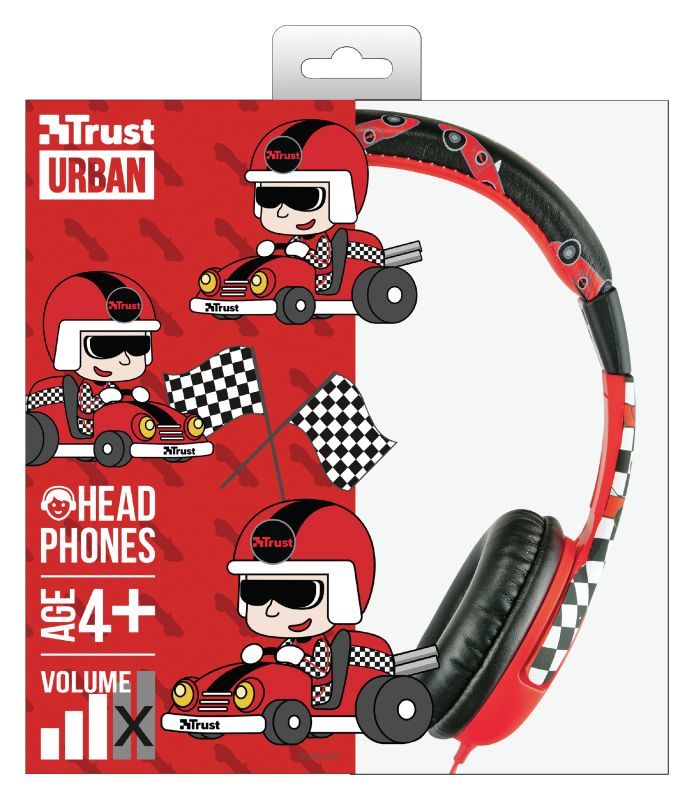 Trust Spila Kids Headphones Car Red Trust Spila Kids Headphones Car Red